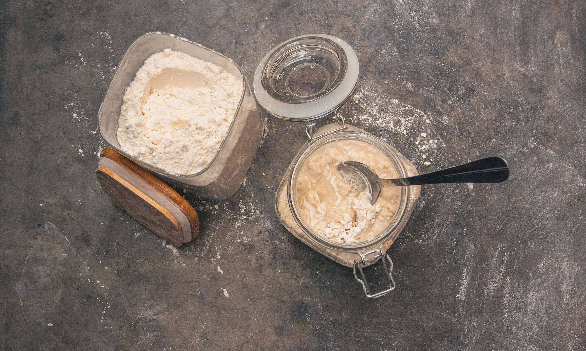 How to Make Sourdough Starter Easy-Level